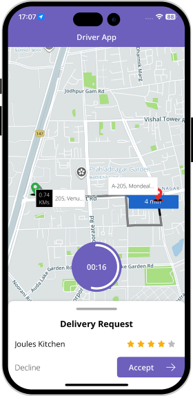 driver accept request