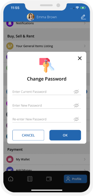 Change Password