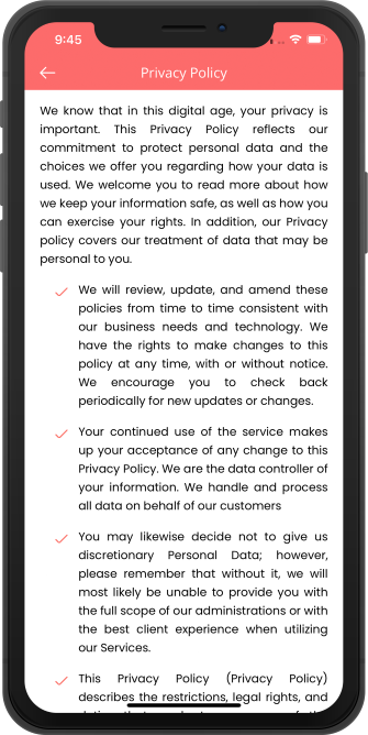 privacy policy