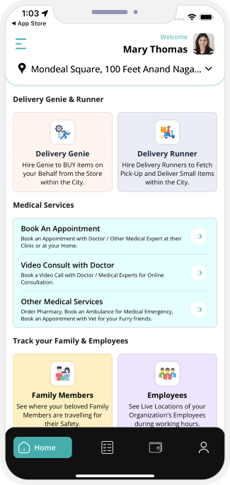 choose service categories