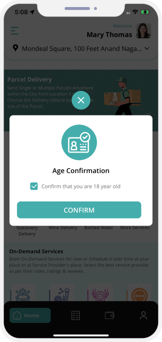 Age Confirmation