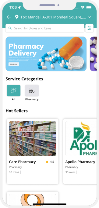 choose service categories