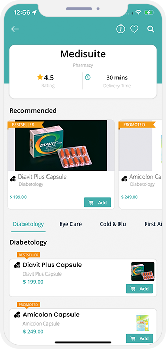 user order dashboard