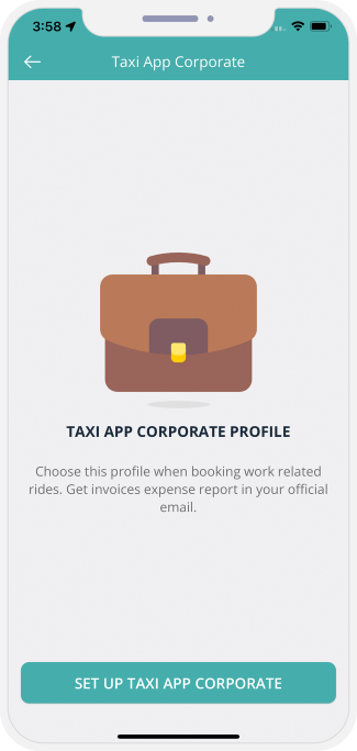 taxi app corporate profile