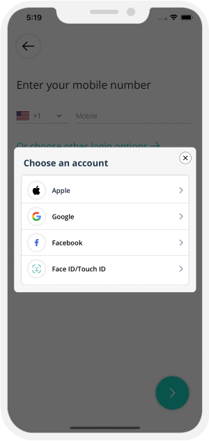 app login