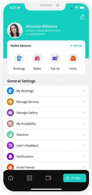 provider app menu