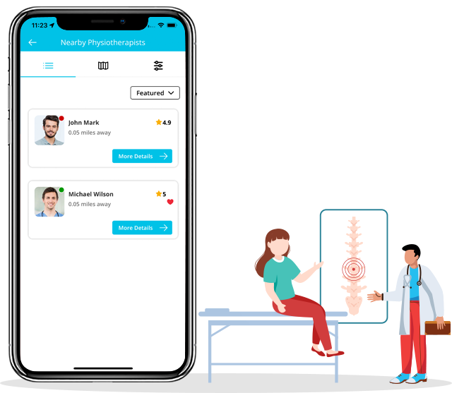 on demand Physiotherapy app