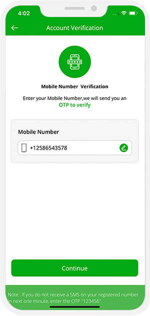 mobile number verification