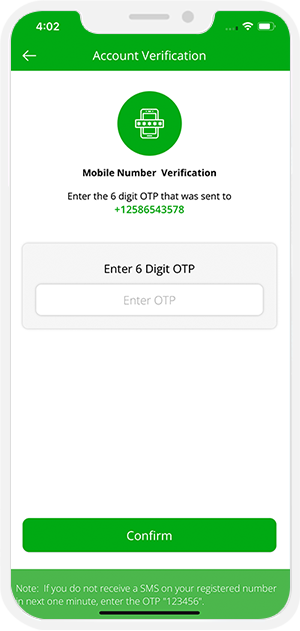 OTP verification