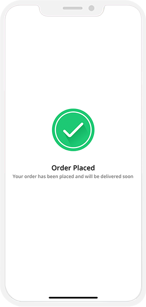 order place notification