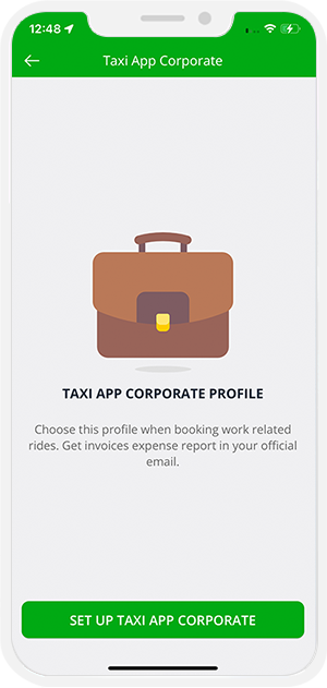 taxi app corporate profile