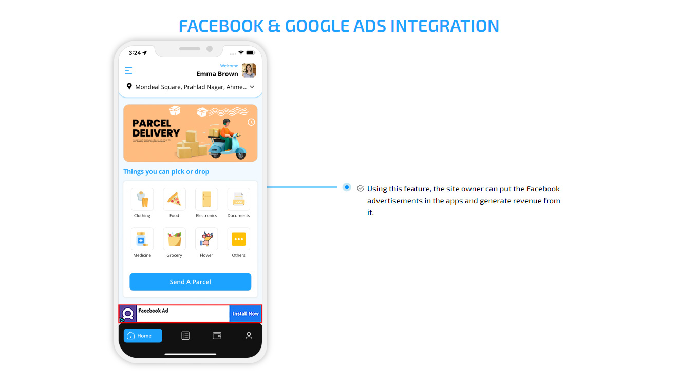 Facebook and google ads integration