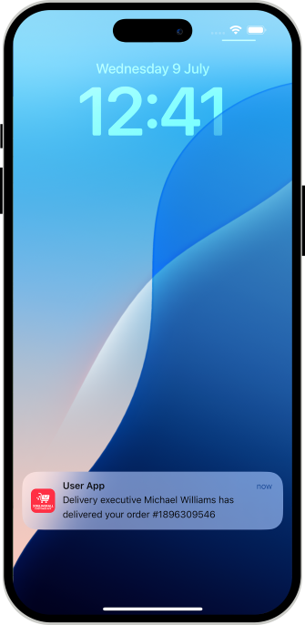 send push notification