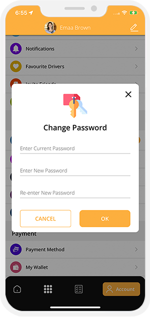 Change Password