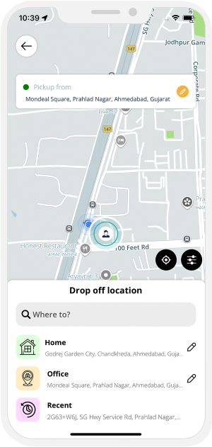 drop off location